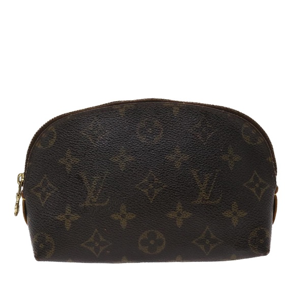 LOUIS VUITTON Monogram Pochette Cosmetic PM Cosmetic Pouch M47515 LV Auth 47861 - Picture 13 of 16